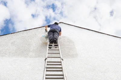 Peinture extérieure à Crévéchamps — façades et ravalement